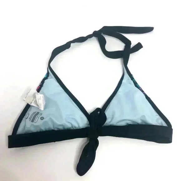 Nike Black Triangle Bikini Top Floral Detail - Picture 6 of 11